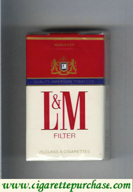 L&M Quality American Tobaccos Filter cigarettes soft box